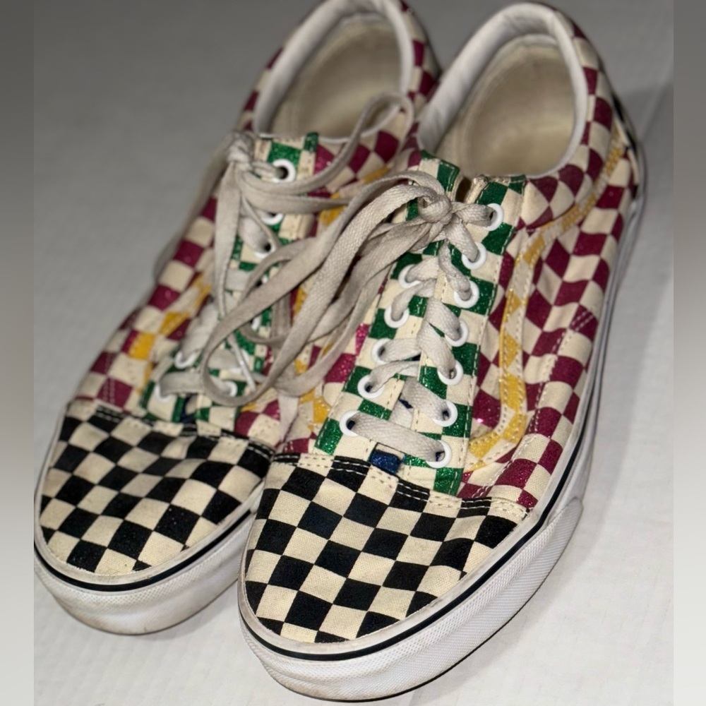 Glitter Vans Sneakers